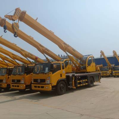 福康吊車汽車吊 東風華神12噸