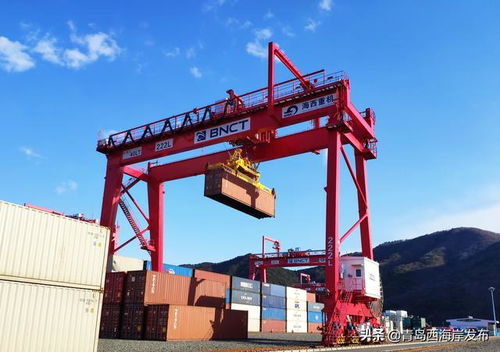 青島海西重機(jī)2臺自動化軌道吊 順利交付韓國釜山新港