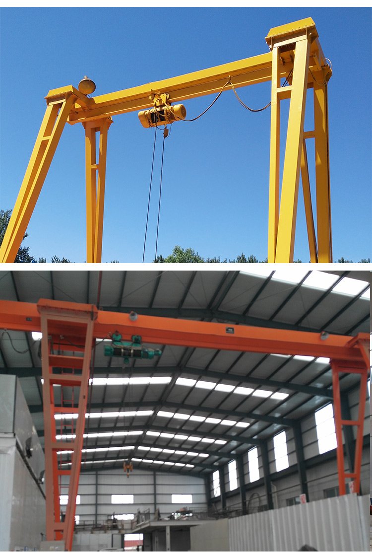 小型龍門架可移動 簡易有軌龍門吊 電動起重設(shè)備