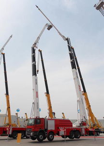 徐工起重機(jī)械版塊旗下四大明星產(chǎn)品首次集體亮相