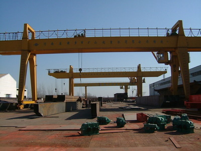 【造船門式起重機、河南環球起重公司銷售主要系列產品600t以下先進】價格,廠家,圖片,其他工程機械,河南環球起重進出口貿易-