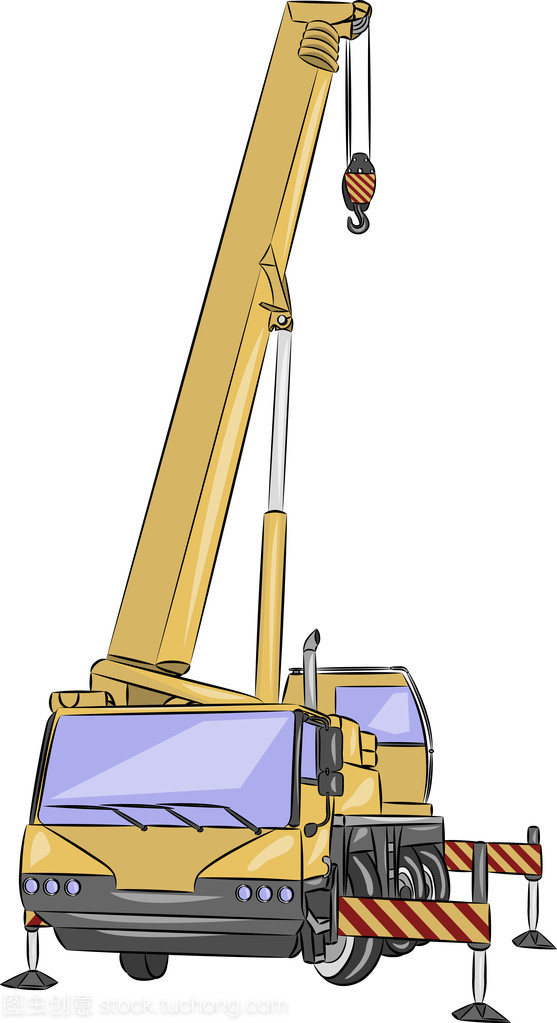 矢量輪式起重機(jī) 現(xiàn)代起重設(shè)備的高效革新